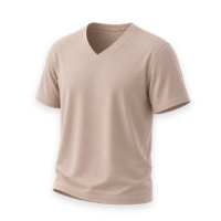เสื้อยืดคอวี
