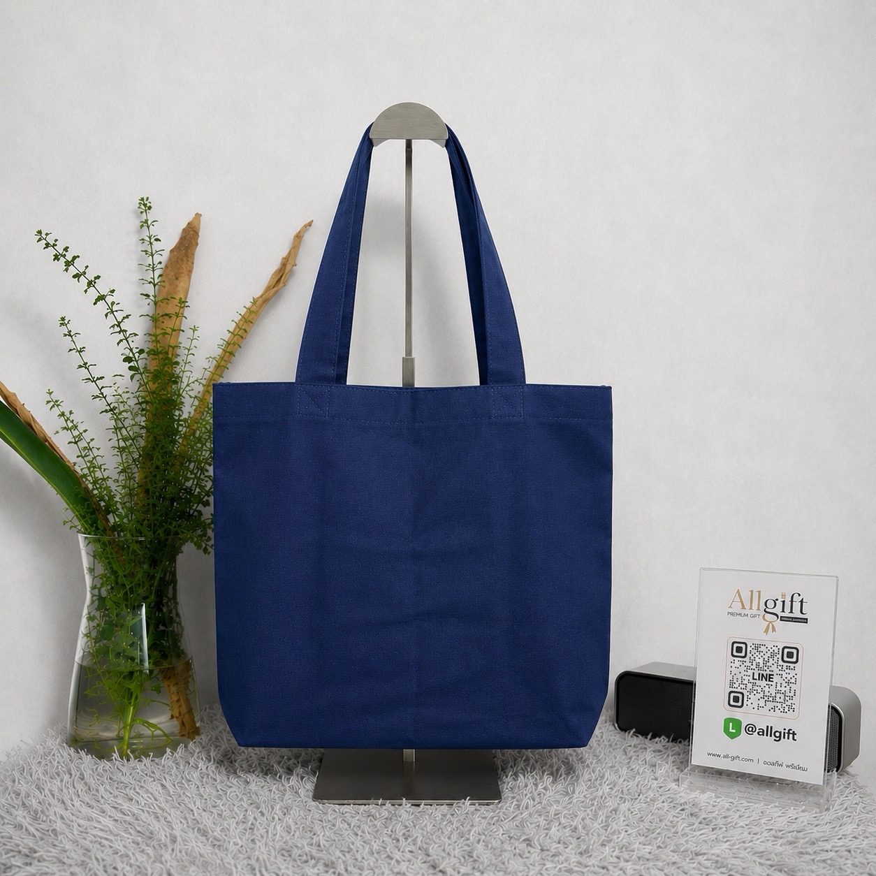 กระเป๋าผ้าแคนวาส Tote สำหรับงานสัมมนา งานประชุม และกิจกรรมส่งเสริมการขาย