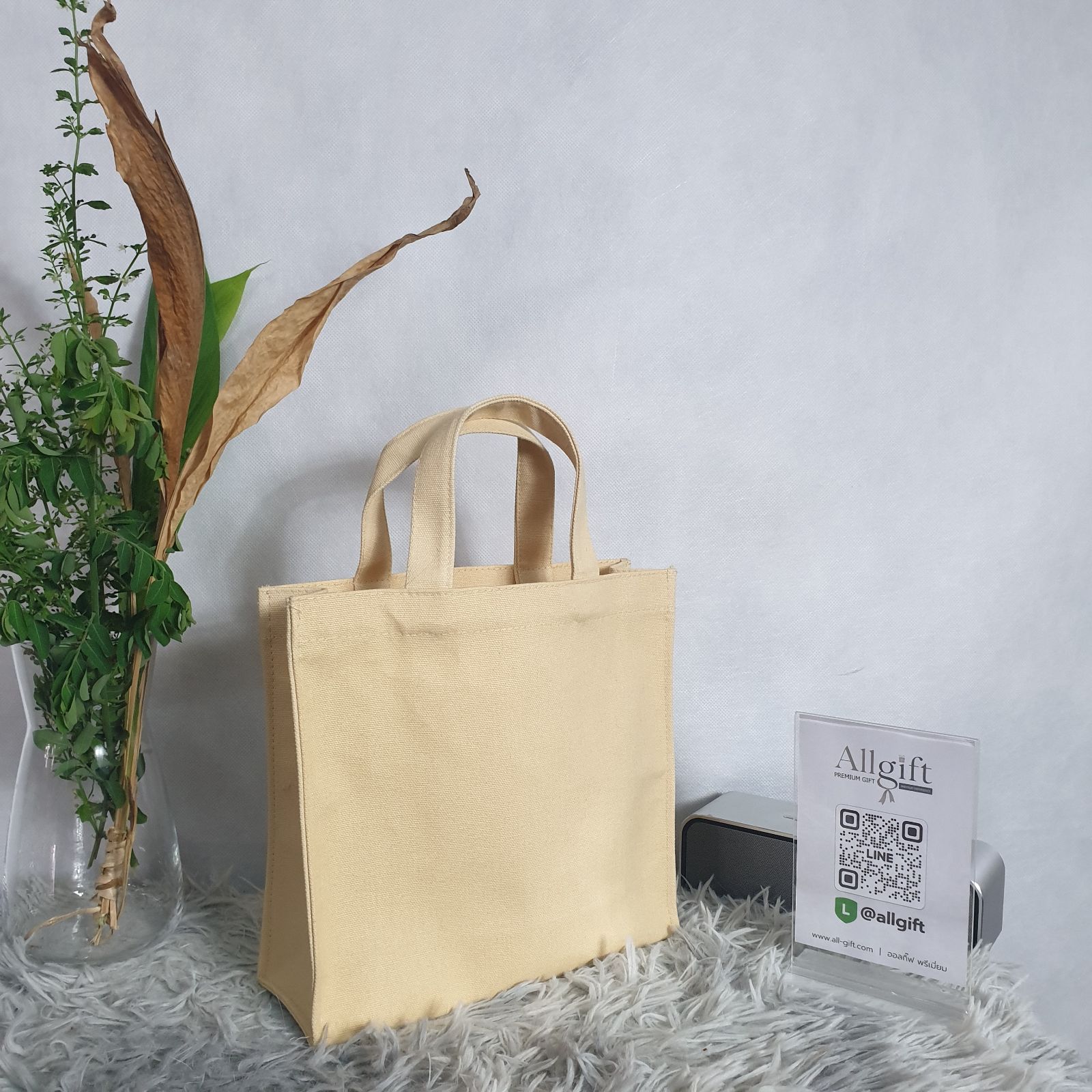 กระเป๋าผ้าแคนวาส OEM คุณภาพสูง | All Gift กระเป๋าผ้าแคนวาส รับผลิต OEM พร้อมพิมพ์โลโก้บริษัท