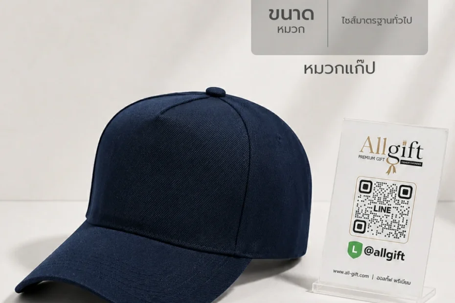หมวกแก๊ป ผลิตตรงจากโรงงาน ราคาส่ง
